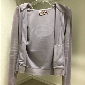 Juicy Couture Light Purple/Lilac Velour Jacket